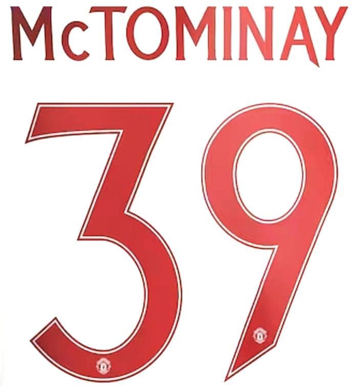 マンチェスター・ユナイテッド MCTOMINAY 39 オーセンティックXL 2023-24 Manchester United UCL & FA CUP Third Shirt McTOMINAY 39