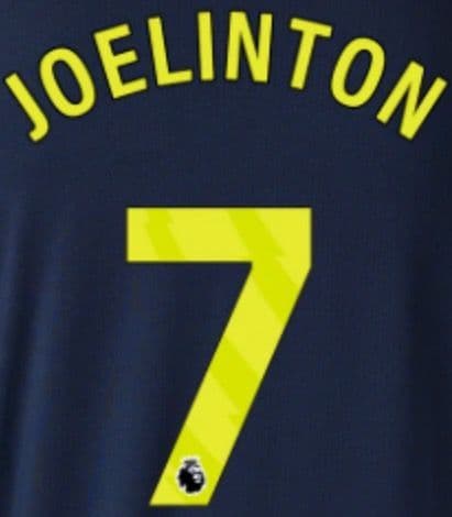 2023-24 Newcastle United Third Shirt JOELINTON 7 Official Player