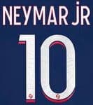 2023-24 PSG Paris LIGUE 1 Home Shirt NEYMAR JR#10 Official Player Issue Size Name Number Set