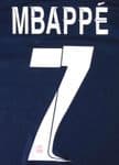 2023-24 PSG**Paris St Germain**UCL Home Shirt MBAPPE#7 Official Player Issue Size Name Number Set
