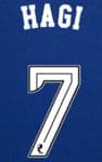 2023-24 Rangers(Glasgow) Home/Third/Fourth Shirt HAGI#7 Official Player Issue Size Name Number Set