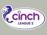 2023-24 Scottish SPFL Cinch League 2 Official Player Issue Size Football Soccer Badge Patch