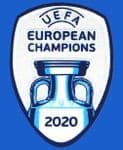 2023-24 UEFA Nations League**ITALY EURO 2020 CHAMPIONS**Official Player Issue Size Badge Patch