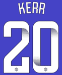 2023-25 Chelsea FA WSL Home/Away/Third Shirt KERR#20 Official Player Issue Size Name Number Set