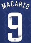 2023-25 Chelsea FA WSL Home/Away/Third Shirt MACARIO#9 Official Player Issue Size Name Number Set