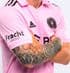 2023-25 Inter Miami**FRACHT GROUP**Home Shirt Official Player Issue Size Arm Sleeve Sponsor Logo