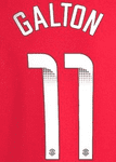 2023-25 Manchester United FA WSL Home/Away Shirt GALTON#11 Official Football Name Number Set
