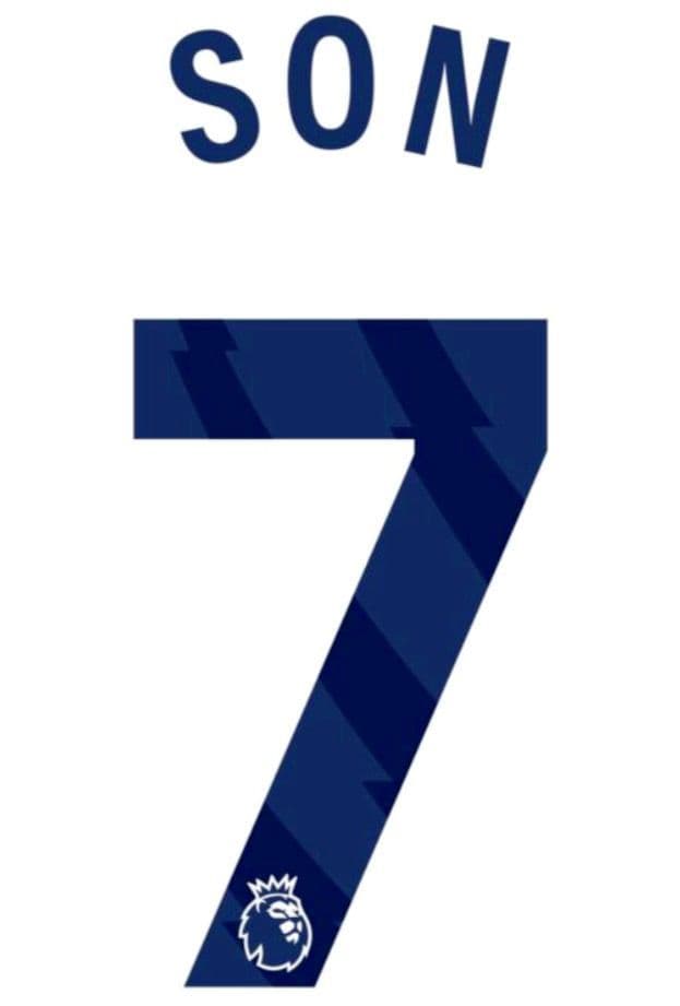 2023-25 Tottenham Hotspur Home/Away Shirt SON 7 Official