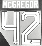 2023-26 Celtic(Glasgow) Away/Third Shirt McGREGOR#42 Official Player Issue Size Name Number Set