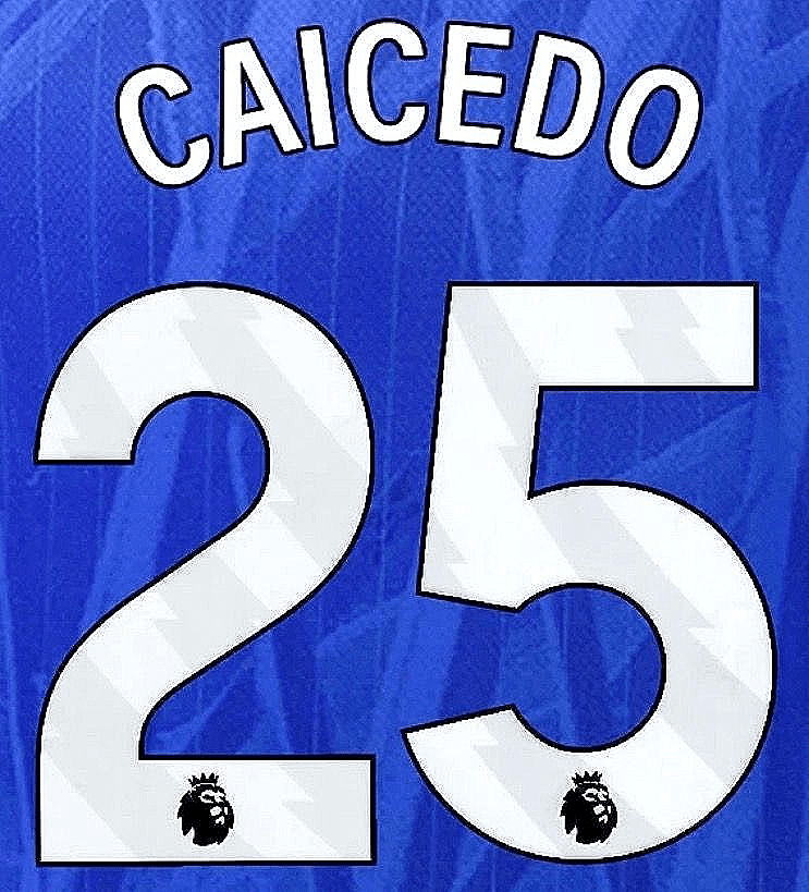 2023-26 Chelsea Home/Away/Third Shirt CAICEDO 25 Official Player