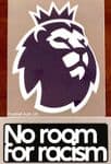 2023-26 FA Premier League & No Room For Racism Official Player Issue Size Football Badge Patch Set