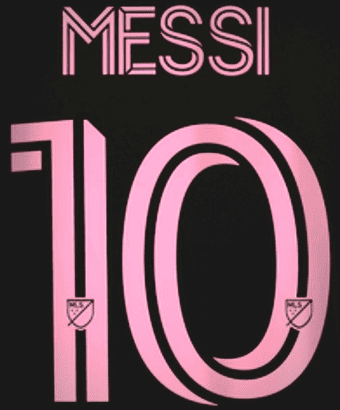 2023-26 Inter Miami MLS Away Shirt MESSI#10 Official Player Issue Match Name Number Set