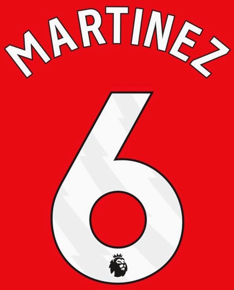 2023-26 Manchester United Home/Away/Third Shirt MARTINEZ 6