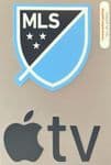 2023-26 New York City**MLS & APPLE TV**Home Shirt Official Player Issue Size Badge Patch Logo Set