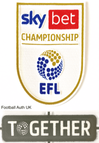 2023-26 Sky Bet EFL Championship Official Player Issue Size Football Soccer Badge Patch Set