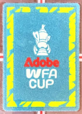 2023-26 Women's**Adobe FA Cup**Official Player Issue Size Football Badge Patch