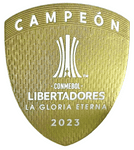 2023 Fluminense**Copa Libertadores Winners**Official Player Issue Football Soccer Badge Patch