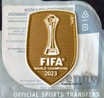 2023 Manchester City FIFA World Club Champions Official Player Issue Size Football Badge Patch