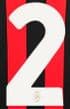 2024-25 AC Milan**125th Year Anniversary**Home Shirt Number#2 Official Player Issue Size Number