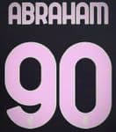 2024-25 AC Milan Third Shirt ABRAHAM#90 Official Player Issue Size Name Number Set