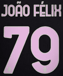 2024-25 AC Milan Third Shirt JOAO FELIX#79 Official Player Issue Size Name Number Set