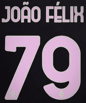2024-25 AC Milan Third Shirt JOAO FELIX#79 Official Player Issue Size Name Number Set