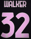 2024-25 AC Milan Third Shirt WALKER#32 Official Player Issue Size Name Number Set