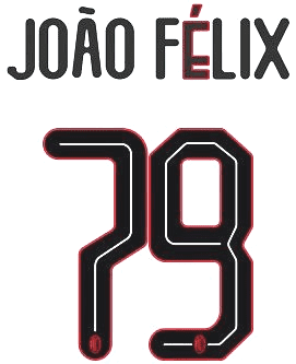 Maglia Ufficiale Joao Felix AC Milan - Replica Autorizzata Taglie Adulti
