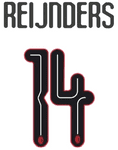2024-25 AC Milan UCL Away Shirt REIJNDERS#14 Official Player Issue Size Name Number Set