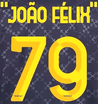 2024-25 AC Milan X OFF-WHITE Fourth Shirt JOAO FELIX 79