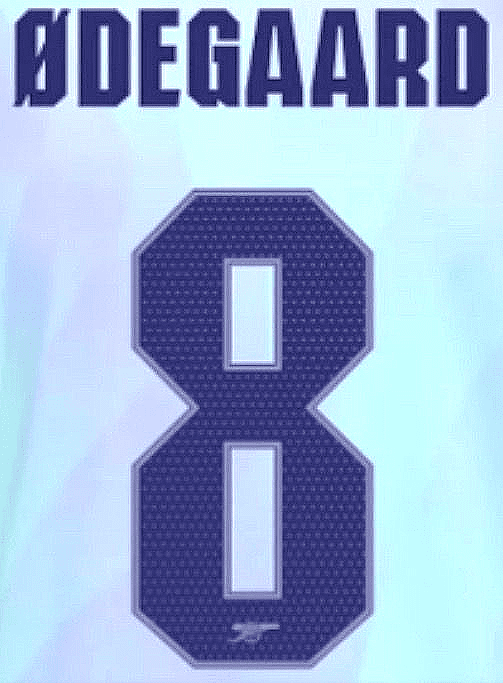 2024-25 Arsenal UCL & FA CUP Third Shirt ODEGAARD 8 Official