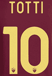 2024-25 AS Roma HERO SET Home Shirt TOTTI#10 Official Player Issue Size Name Number Set