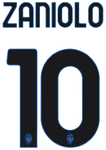 2024-25 Atalanta Away/Third Shirt ZANIOLO#10 Official Player Issue Size Name Number Set