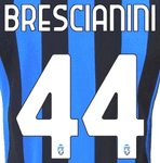 2024-25 Atalanta Home Shirt BRESCIANINI#44 Official Player Issue Size Name Number Set