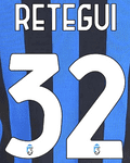 2024-25 Atalanta Home Shirt RETEGUI#32 Official Player Issue Size Name Number Set