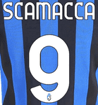 2024-25 Atalanta Home Shirt SCAMACCA#9 Official Player Issue Size Name Number Set