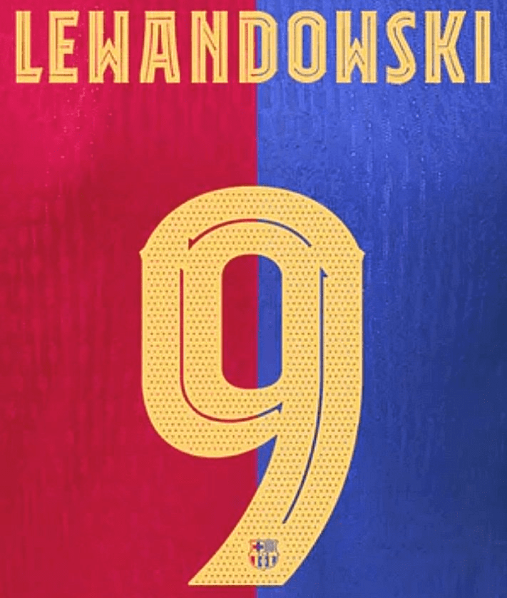 【正規品購入】25-26 バルセロナ CL 仕様 9 番 LEWANDOWSKI 正規品購入】25-26 バルセロナ CL 仕様 9 番 LEWANDOWSKI - メルカリ