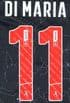 2024-25 Benfica LIGA BETCLIC Away Shirt DI MARIA#11 Official Player Issue Size Name Number Set
