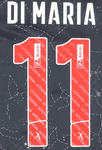 2024-25 Benfica LIGA BETCLIC Away Shirt DI MARIA#11 Official Player Issue Size Name Number Set