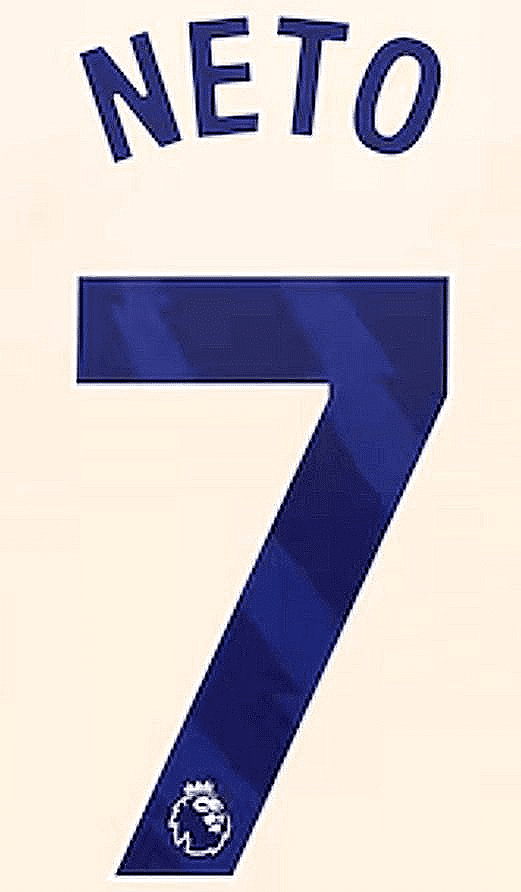 2024-25 Chelsea Away Shirt NETO 7 Official Player Issue Size Name