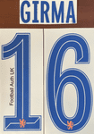 2024-25 Chelsea UWCL Away Shirt GIRMA#16 Official Player Issue Size Name Number Set