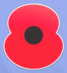 2024-25 English Football RBL POPPY Official Player Issue Size Football Soccer Badge Patch