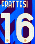 2024-25 Inter Milan Home Shirt FRATTESI#16 Official Player Issue Size Name Number Set