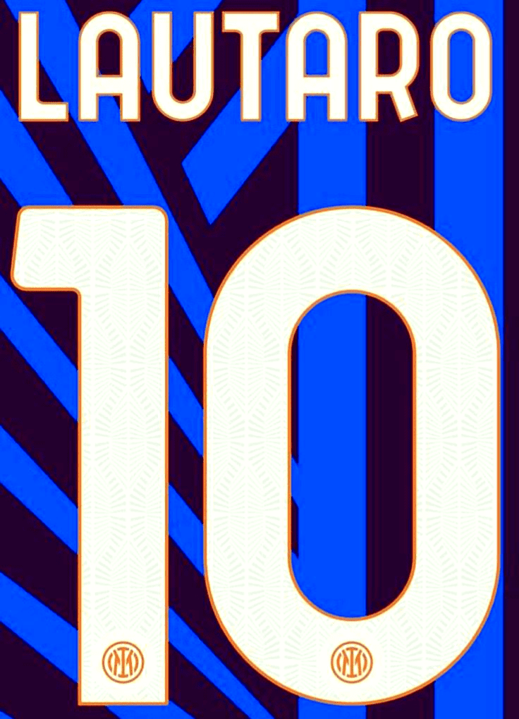 2024-25 Inter Milan Home Shirt LAUTARO 10 Official Player Issue
