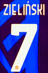2024-25 Inter Milan Home Shirt ZIELINSKI#7 Official Player Issue Size Name Number Set