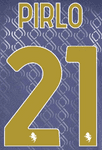 2024-25 Juventus HERO SET Third Shirt PIRLO#21 Official Player Issue Size Name Number Set