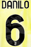 2024-25 Juventus Home/Away Shirt DANILO#6 Official Player Issue Size Name Number Set