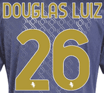 2024-25 Juventus Third Shirt DOUGLAS LUIZ#26 Official Player Issue Size Name Number Set