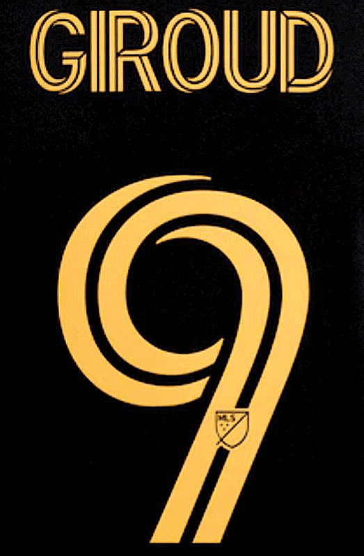 2024/25 LAFC Los Angeles MLS Home/Away Shirt GIROUD Official