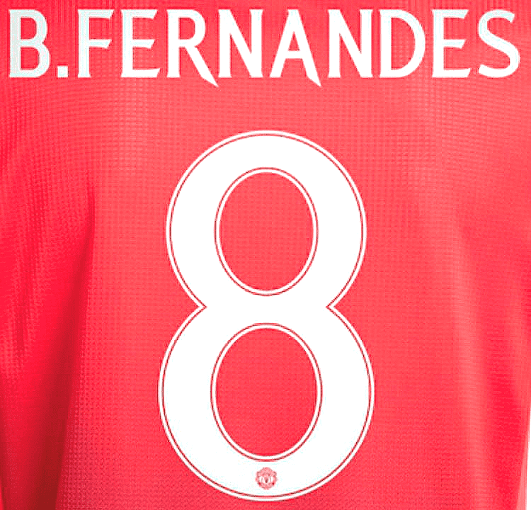 2024-25 Manchester United EUROPA & FA CUP Home Shirt B FERNANDES 8